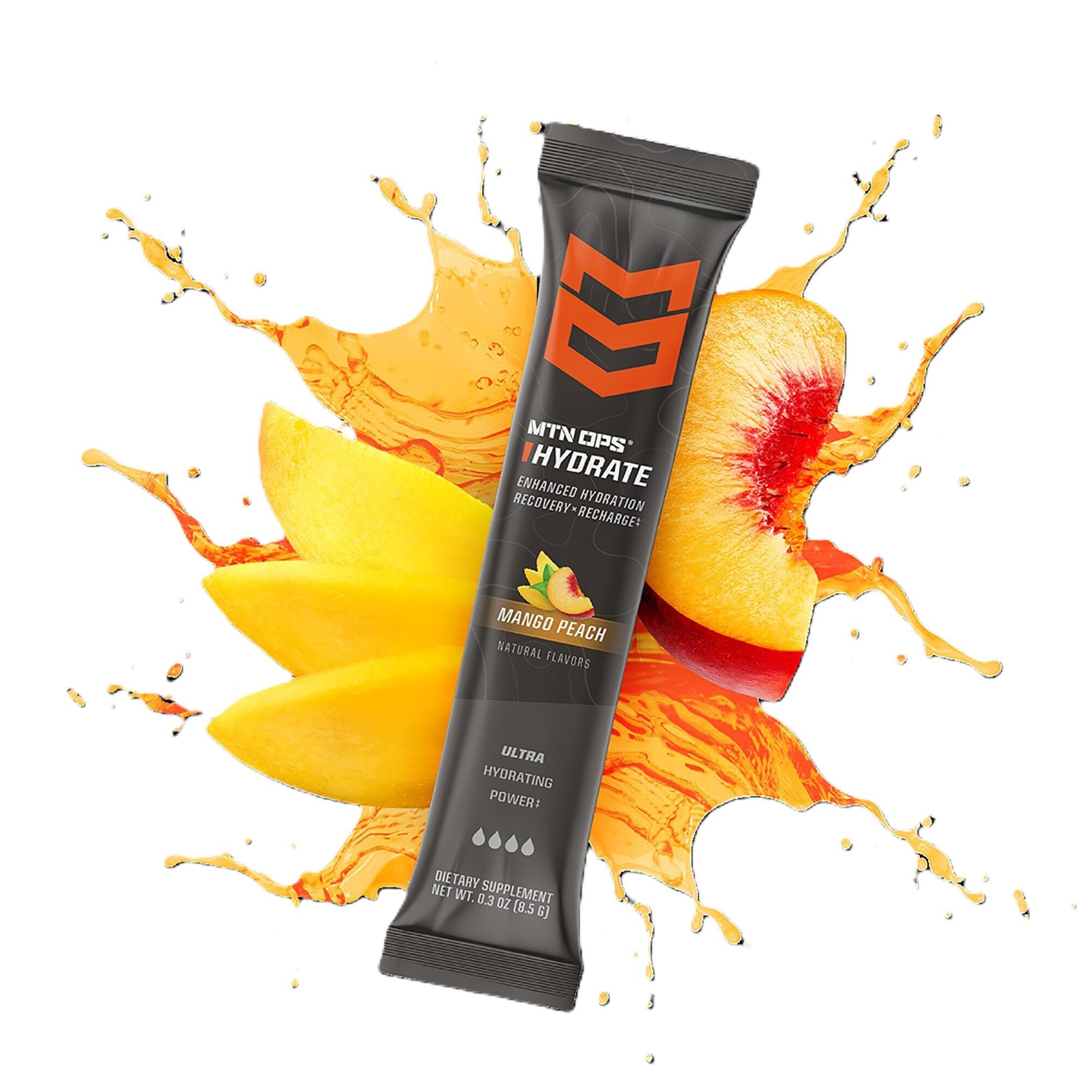 MTNOPS, Hydrate - Mango Peach - Single Trail Pack, Model# 1134320301